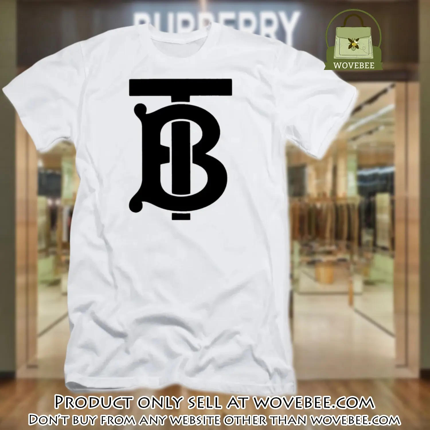 Burberry logo white luxury brand tshirt gift for men women special gift wvb0240629